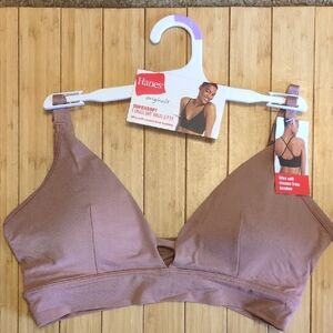 Hanes Originals Super Soft Bralette - Tan